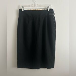 Ralph Lauren Rugby Wool Black Skirt classy timeless